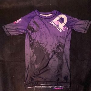 Pressure Grappling womens xs krakkon rashguard